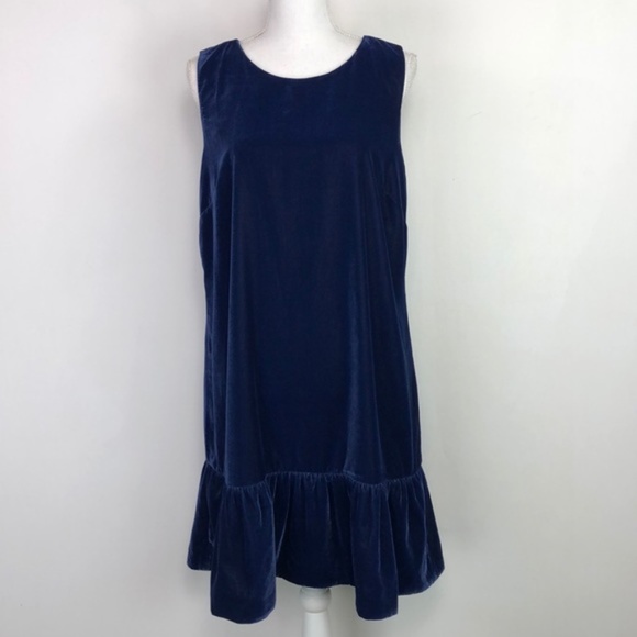J. Crew Dresses & Skirts - NWOT J. Crew Blue Velvet Shift Dress